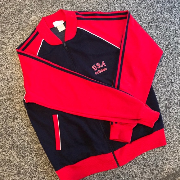 Vintage Adidas Track Jacket - Picture 1 of 8